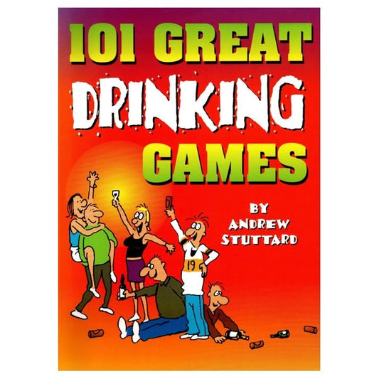 101 Great Drinking Games (Paperback Book) Fun, Creative Drinking Games - Comically Written and Illustrated - Dollar Fanatic