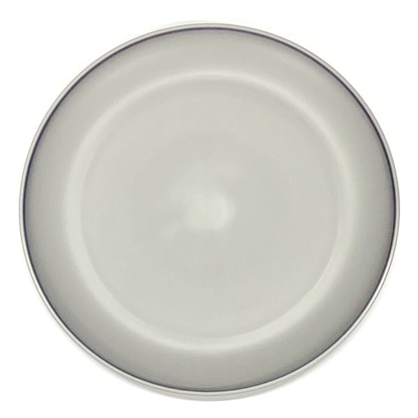 10.5" Round Dinner Plate - Gray (1 count) - Dollar Fanatic