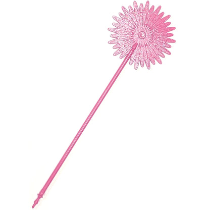 Horizon Wicked Glitter Tiara Crown and Wand - Pink (2-Piece Set) Glitz & Glam Fun!