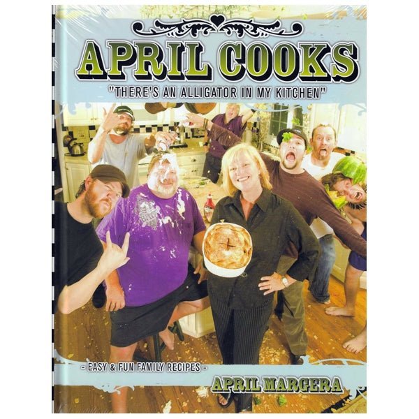 April Cooks by April Margera (Hardcover Book, 218 Pages) Easy & Fun Family Recipes - Dollar Fanatic