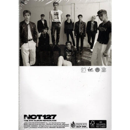 Ay - Yo The 4th Album Repackage - NCT127 (Music CD/Photo Book Set) Includes Posters and Postcard - Dollar Fanatic