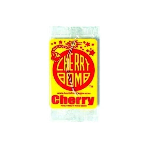 Bomb Fresheners Hanging Car Air Freshener - Cherry Scent (1 Count) - DollarFanatic.com