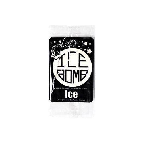 Bomb Fresheners Hanging Car Air Freshener - Ice Scent (1 Count) - Dollar Fanatic