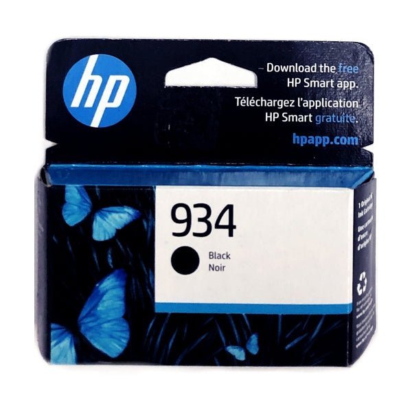 Clearance - HP 934 Ink Cartridge - Black (For HP OfficeJet/Office Jet Pro Printers) Warranty End date: 05/2024 - Dollar Fanatic