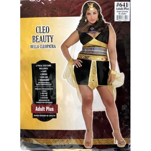 Cleopatra Beauty Adult Halloween Costume (Women's Plus Size 18-20) - Dollar Fanatic