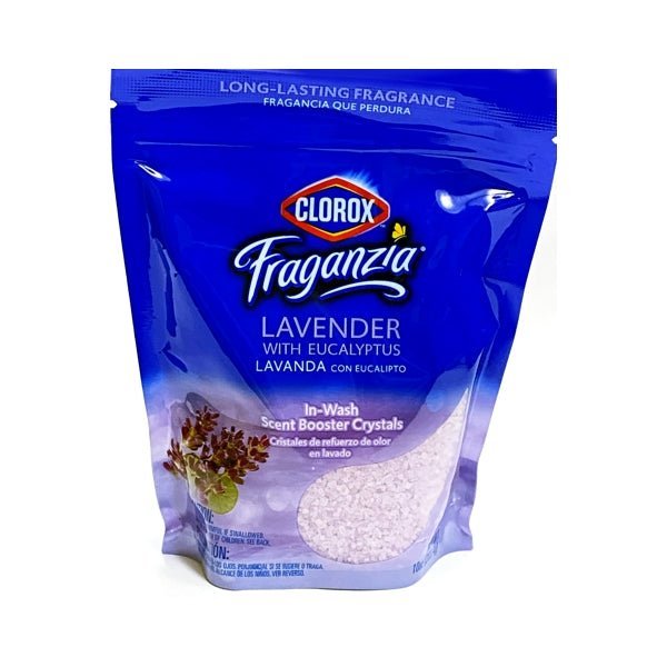 Clorox Fraganzia In - Wash Scent Booster Crystals - Lavender with Eucalyptus (Net wt. 10 oz.) - Dollar Fanatic