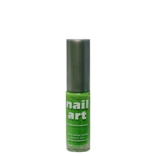 Colormates Nail Art Nail Polish with Precision Brush - Neon Green (0.25 fl. oz.) - Dollar Fanatic