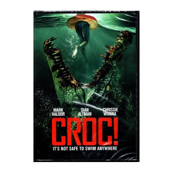 Croc (Movie DVD) Starring Sian Altman, Mark Haldor, George Nettleton, Chrissie Wunna, Beatrice Fletcher, Stephen Staley - Dollar Fanatic