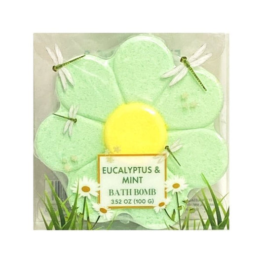 Eucalyptus and Mint Scented Bath Bomb (Net wt. 3.52 oz.) - Dollar Fanatic