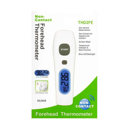 Forehead Thermometer - Non-Contact (Infrared) No Touch, 1 Second Results - Dollar Fanatic