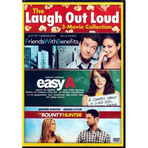 Friends with Benefits, Easy A & The Bounty Hunter - Laugh Out Loud 3 - Movie Collection (DVD Set) - Dollar Fanatic