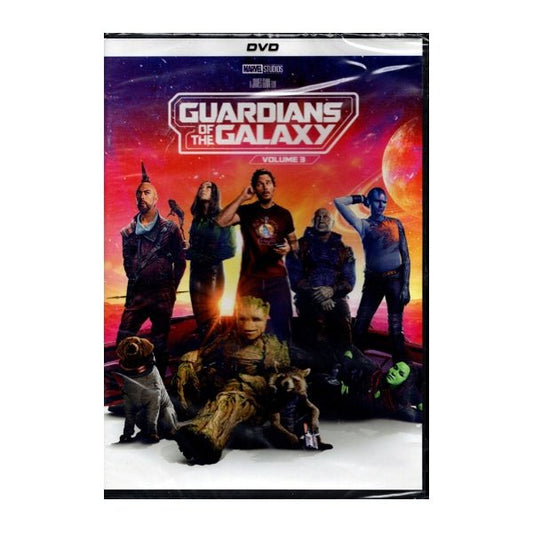 Guardians of the Galaxy Volume 3 (Movie DVD) Starring Chris Pratt, Zoe Saldana, Dave Bautista - Dollar Fanatic