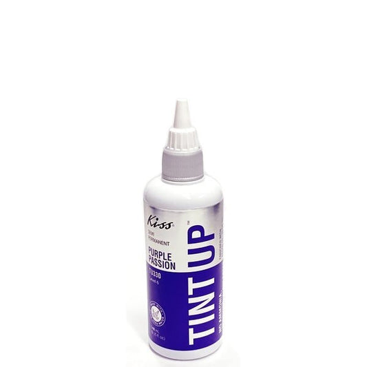 Kiss Tint Up Semi-Permanent Hair Color Treatment - TU330 Purple Passion, Level 6 (Net 5 fl. oz.) No Ammonia, Peroxide, or Sulfates - Dollar Fanatic