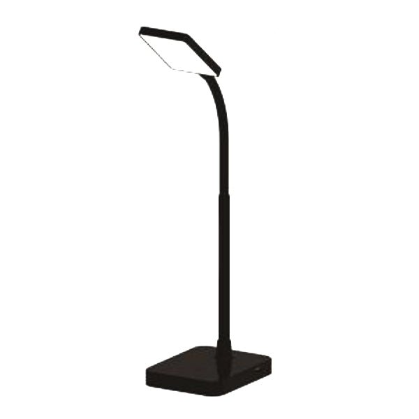 MaxLite Slim LED Light Desk Lamp with Built - In USB Charging Port - Black (4 Watts) - Dollar Fanatic