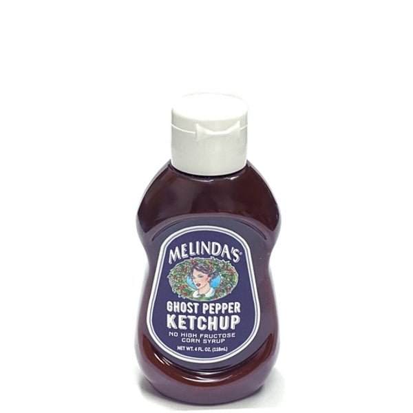 Melinda's Ghost Pepper Ketchup (Net 4 fl. oz.) No High Fructose Corn Syrup - Dollar Fanatic