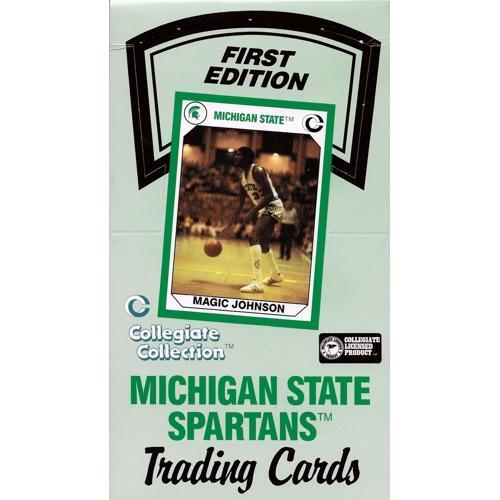 Michigan State Spartans Trading Cards - First Edition (8 Cards Pack) Collegiate Collection - Dollar Fanatic