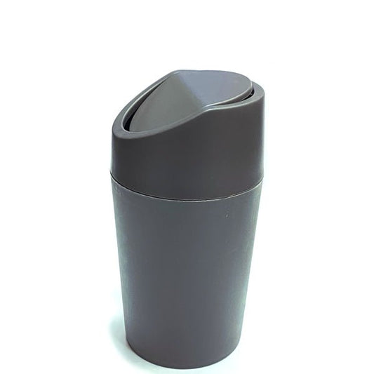 Mini Trash Can - Dark Grey (Fits in Most Car Cup Holders) - Dollar Fanatic