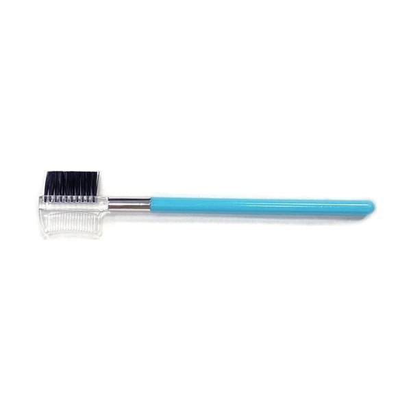 Modesa Eyebrow Groomer Brush/Comb Combo (5.6") Colors Vary - Dollar Fanatic