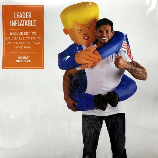 Morph President Leader Inflatable Adult Halloween Costume #876 (Includes Battery Pack and Fan) - Dollar Fanatic