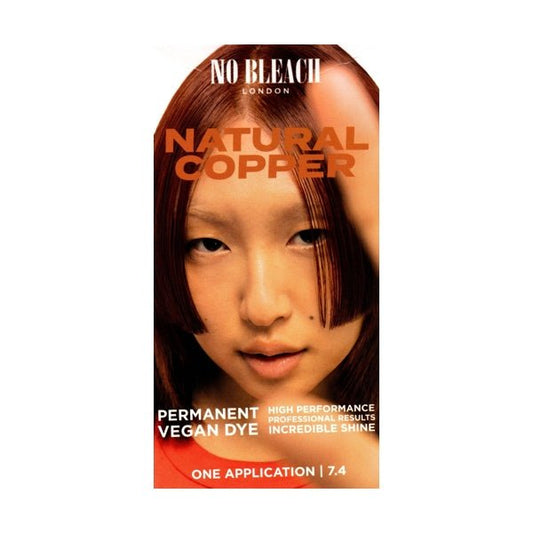 No Bleach London Permanent Hair Color Kit (7.4 Natural Copper) Bleach Free, Vegan - Dollar Fanatic