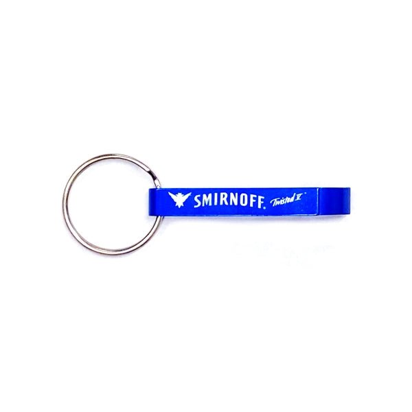 Novelty Aluminum Claw Style Bottle Opener/Tab Lifter Combo Keychain - Blue (3.5" Total Size) - Dollar Fanatic