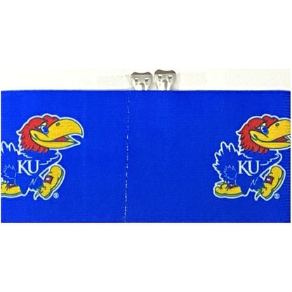 Novelty Kansas Jayhawks Blue Elastic Bandage Wrap with Clips (3" x 54") - Dollar Fanatic