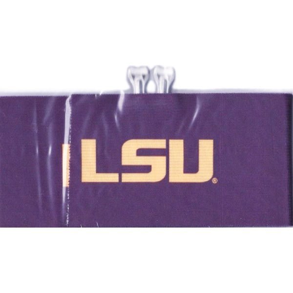 Novelty LSU Tigers Purple Elastic Bandage Sports Wrap with Clips (3" x 54") - Dollar Fanatic