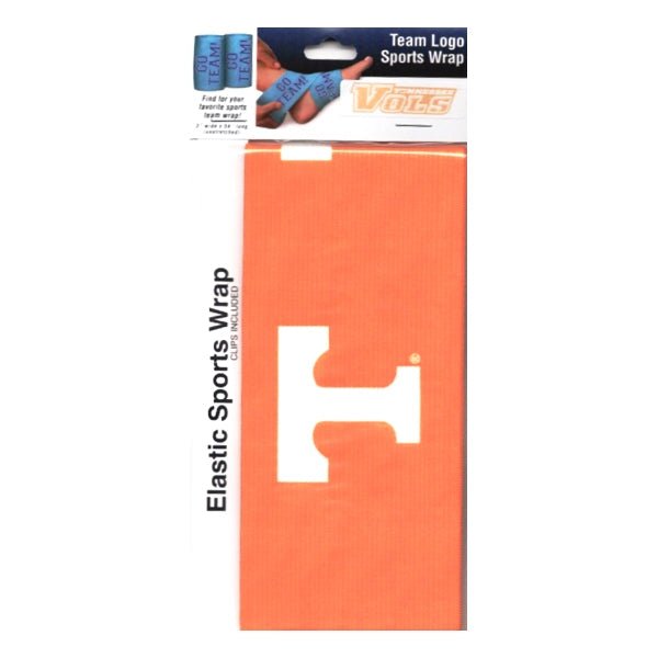 Novelty Tennessee Volunteers Orange Elastic Bandage Sports Wrap with Clips (3" x 54") - Dollar Fanatic