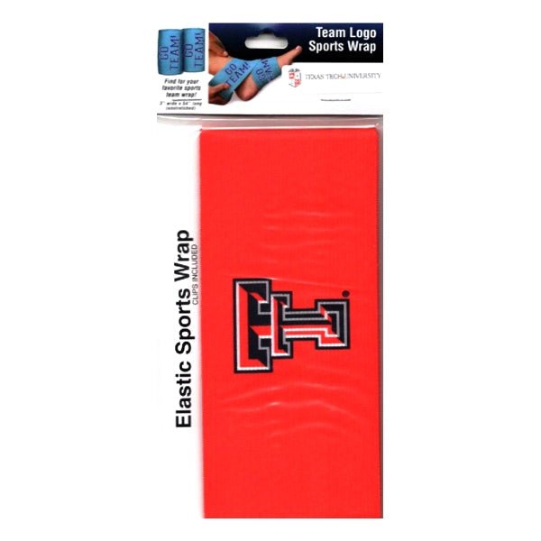 Novelty Texas Tech Raiders Elastic Bandage Sports Wrap with Clips (3" x 54") - Dollar Fanatic