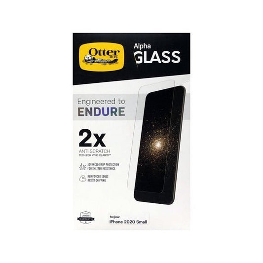 OtterBox Alpha Glass Screen Protector for iPhone 12 Mini (Shatter Resistant) - Dollar Fanatic