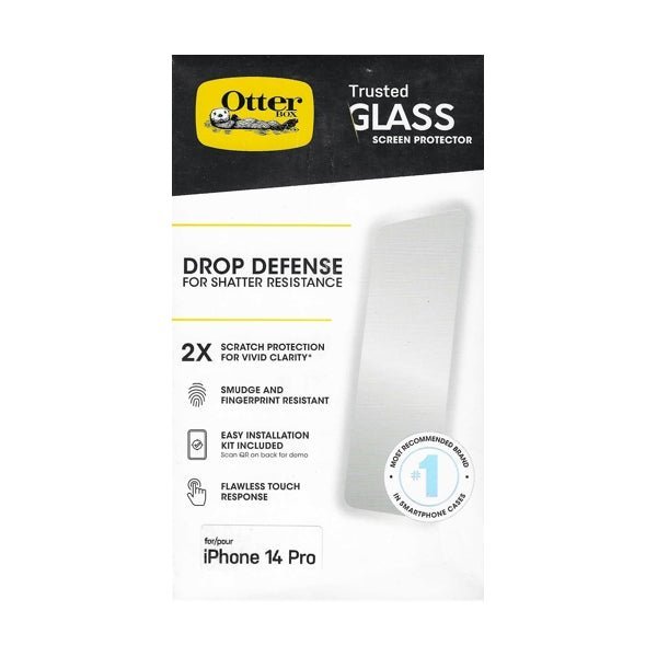 OtterBox Trusted Glass Screen Protector for iPhone 14 Pro (Scratch Protection) - Dollar Fanatic