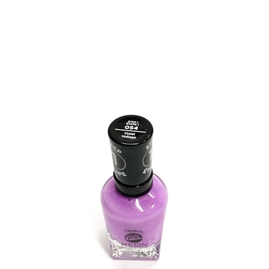 Sally Hansen Neon Miracle Gel Nail Color Nail Polish - 054 Violet (0.5 fl. oz.) - Dollar Fanatic