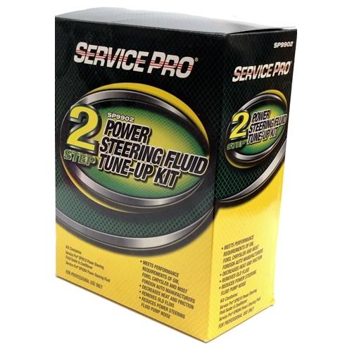 Service Pro Professional 2-Step Power Steering Fluid Tune-Up Kit (SP9902) - Dollar Fanatic