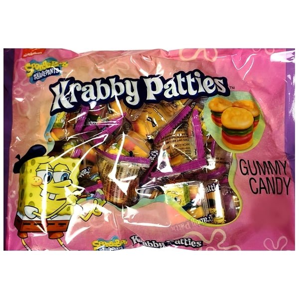 SpongeBob SquarePants Krabby Patties Gummy Candies (Net Wt. 7 oz.) - Dollar Fanatic