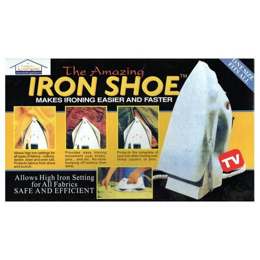 The Amazing Iron Shoe Cover (One Size Fits All) Makes Ironing Easier and Faster - Dollar Fanatic