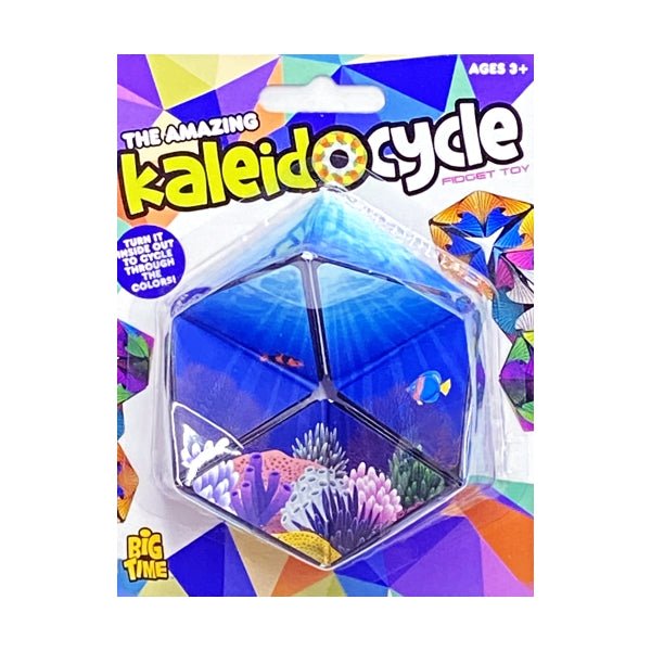 The Amazing Kaleidocycle Fidget Toy - Coral Reef Fish (92613) Flip Stress Away! - $5 Outlet