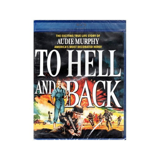 To Hell and Back - The Exciting True Life Story of Audie Murphy (BluRay DVD) - Dollar Fanatic