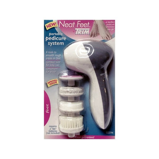 Trim Neat Feet Portable Pedicure System (6-Piece Kit) - DollarFanatic.com