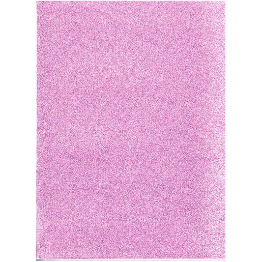 U Style Collection Colorful Sparkly 2 - Pocket Portfolio Folder - Pink Glitter (9.57" x 11.69") - Dollar Fanatic