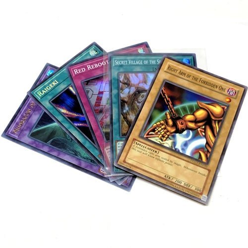 Yu - Gi - Oh! Collection 10 Cards Lot with 9 Commons & 1 Rare Card - Dollar Fanatic