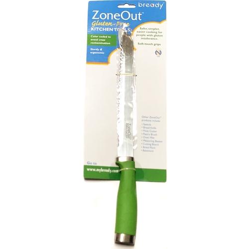 ZoneOut Gluten-Free Serrated Premium Bread Knife (1 Pack) - DollarFanatic.com