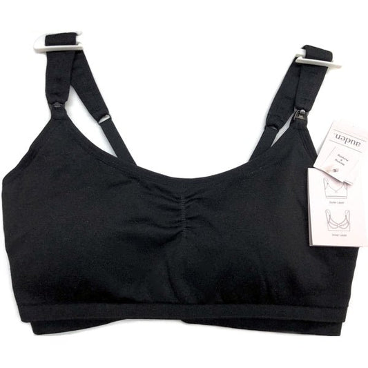 Auden 2-in-1 Nursing Bra - Nurse and Hands-Free Pump (Size M) Versatile Bra for Nursing and Pumping - DollarFanatic.com