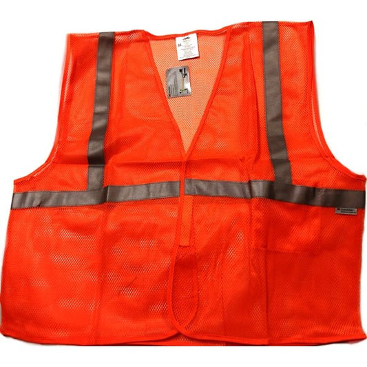 Condor High Visibility Protective Orange Vest - Class 1 (XX-Large) - DollarFanatic.com