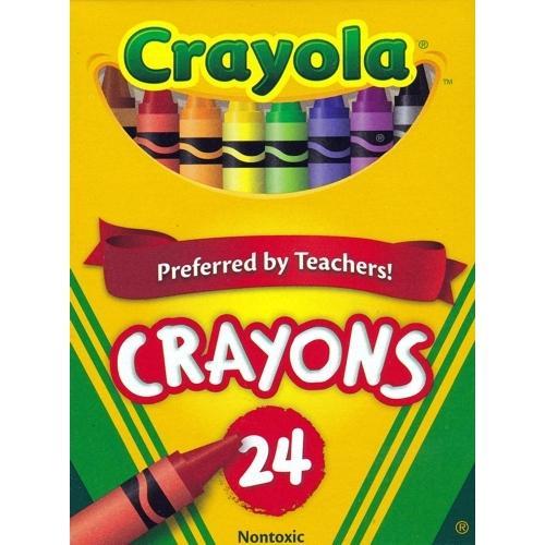 Crayola Classic Color Nontoxic Crayons Assorted, Preferred By Teacher With  Hang Tab, 8 Ea