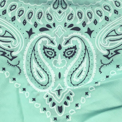 Etc. Neckerchief Bandana Scarf - Mint Green (42" x 42") - DollarFanatic.com