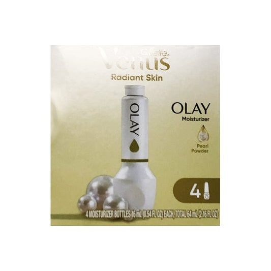 Gillette Venus Radiant Skin Olay Moisturizer Bottles Refill Pack - Pearl Powder (4 Pack) - DollarFanatic.com