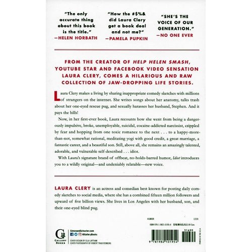 Idiot by Laura Clery (Paperback Book) - DollarFanatic.com