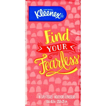 Kleenex 3-Ply Facial Tissues Pack (10 count) Pocket Travel Size - DollarFanatic.com