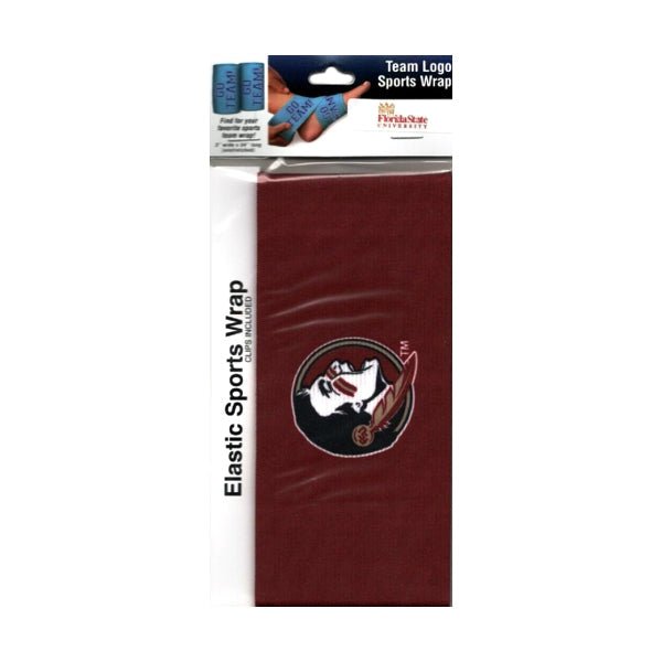 Novelty Florida State Seminoles Elastic Bandage Sports Wrap with Clips (3" x 54") - DollarFanatic.com